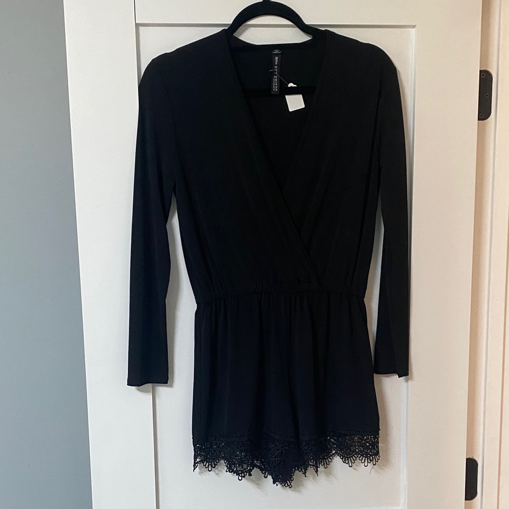 NWOT lace romper